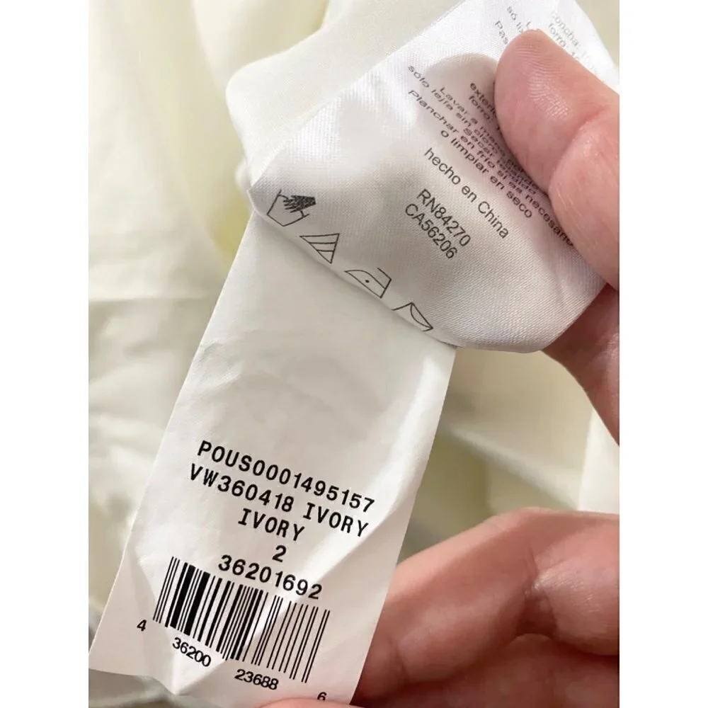 Vera Wang WHITE Women's Ivory Halter Neck Dress With Tulle Bow - 2 - Picture 14 of 15